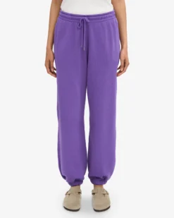 Organic Relaxed Sweatpants - Ultra Violet