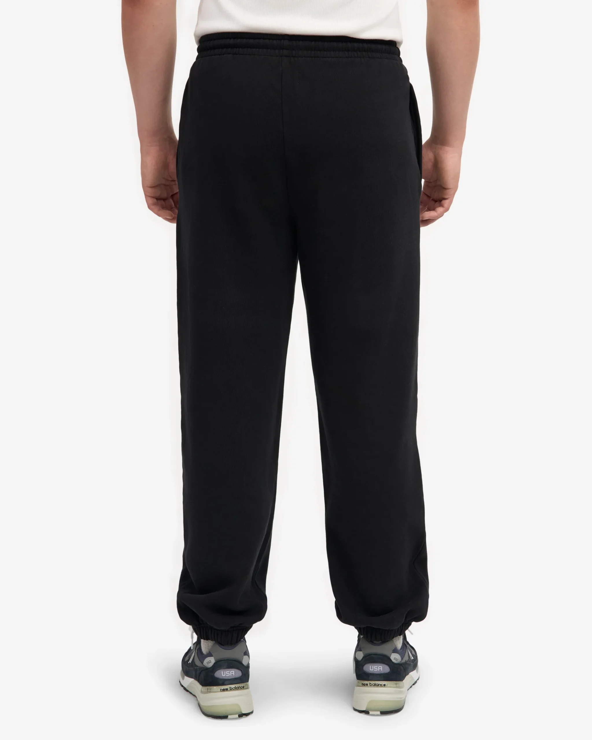 Organic Relaxed Sweatsuit - Deep Black