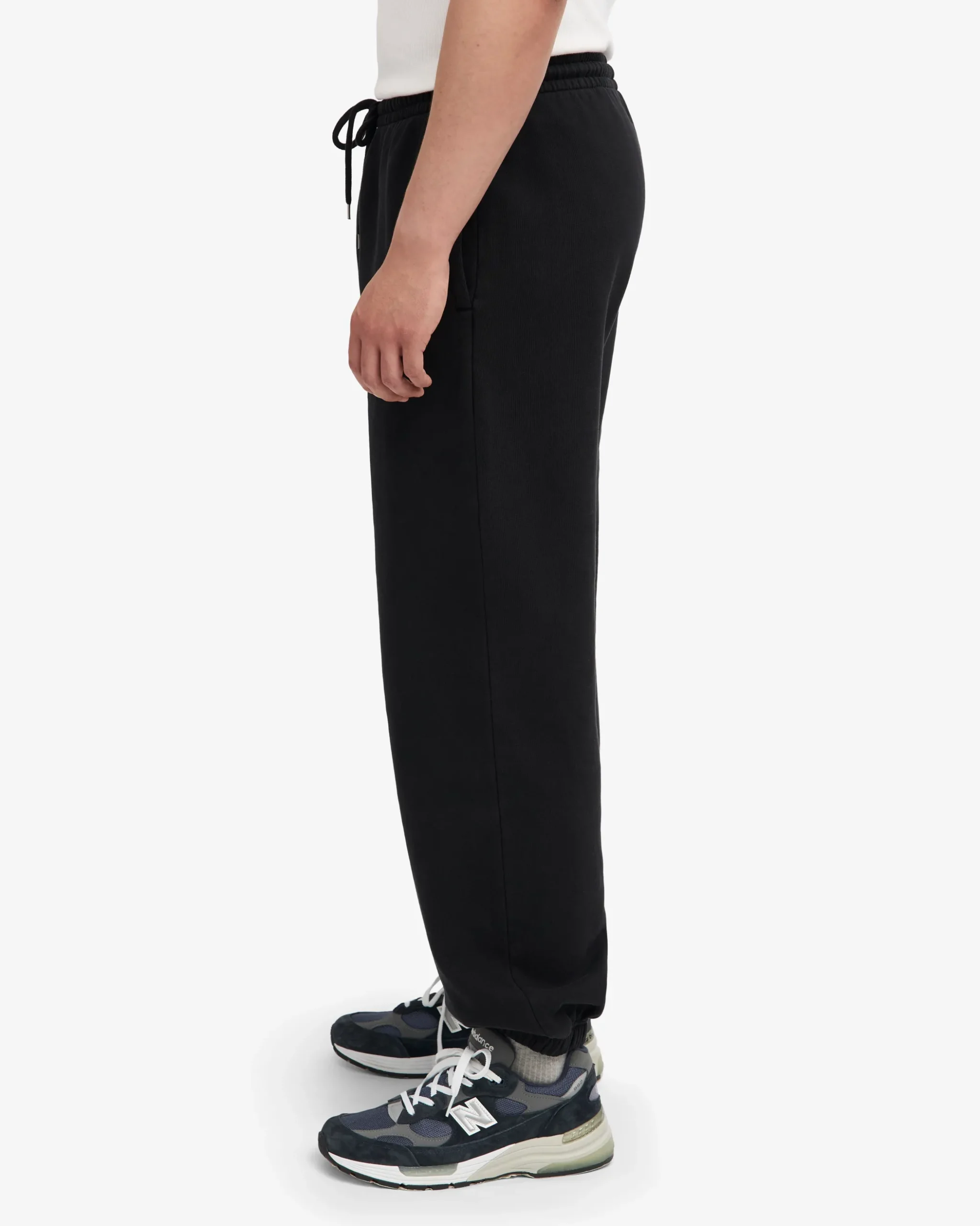 Organic Relaxed Sweatsuit - Deep Black