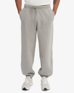 Organic Relaxed Sweatsuit - Heather Grey
