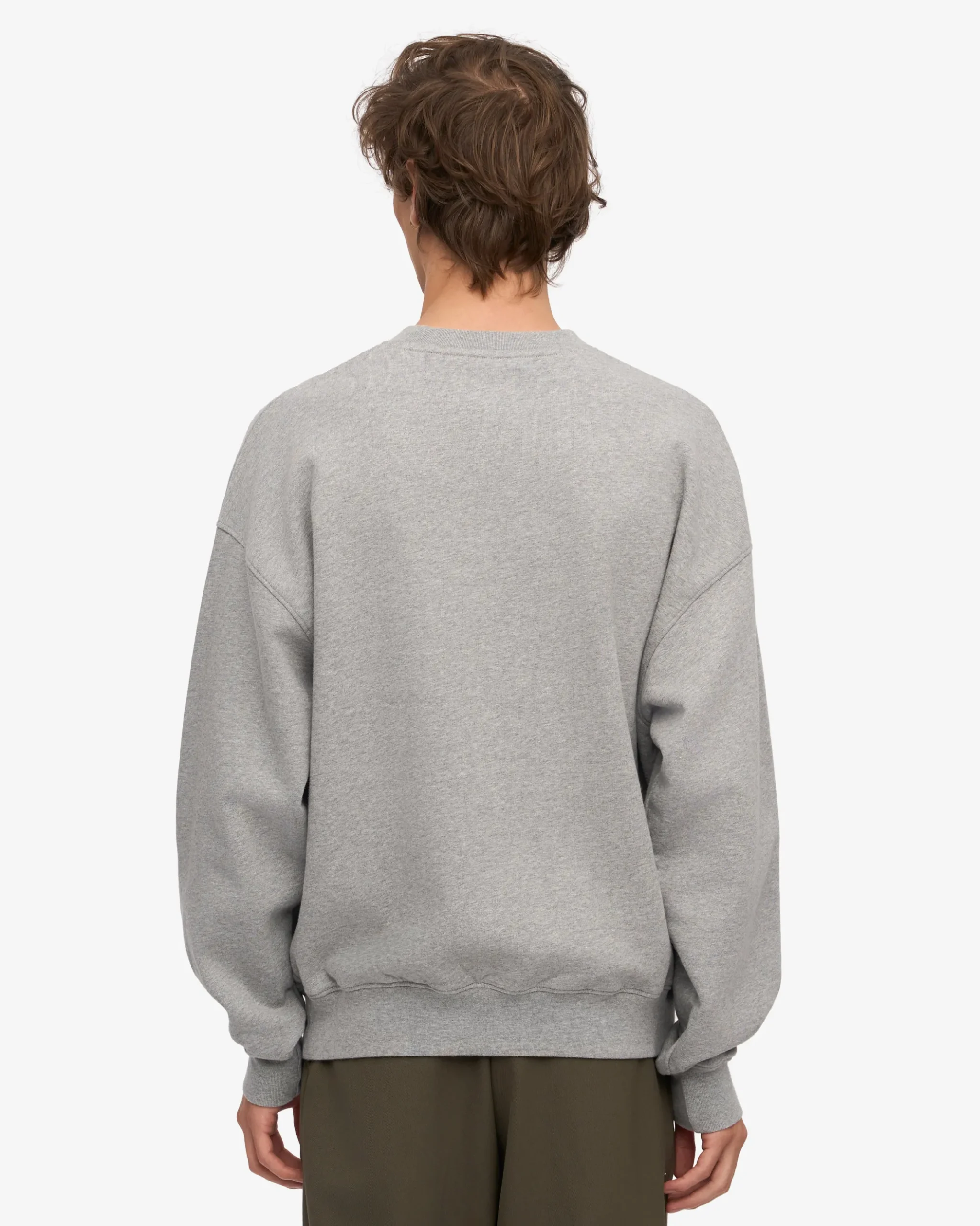 Organic Relaxed Sweatsuit - Heather Grey