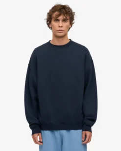 Organic Relaxed Sweatsuit - Navy Blue