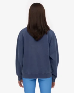 Organic Relaxed Sweatsuit - Neptune Blue