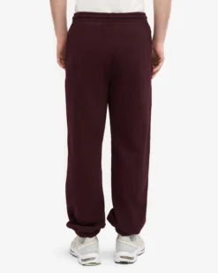 Organic Relaxed Sweatsuit - Oxblood Red