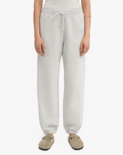 Organic Relaxed Sweatsuit - Snow Melange