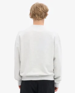 Organic Relaxed Sweatsuit - Snow Melange