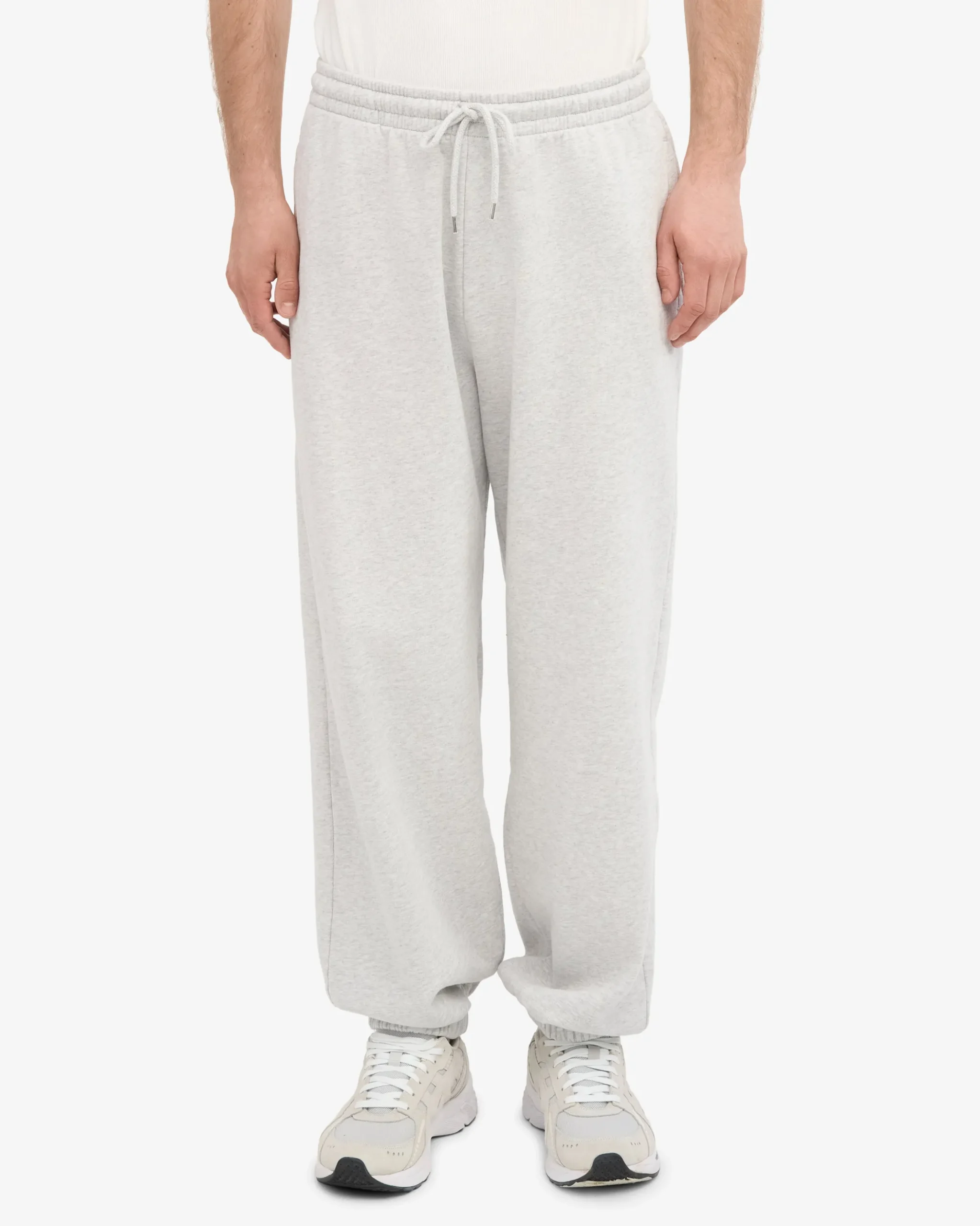 Organic Relaxed Sweatsuit - Snow Melange