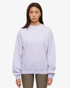 Organic Relaxed Sweatsuit - Soft Lavender
