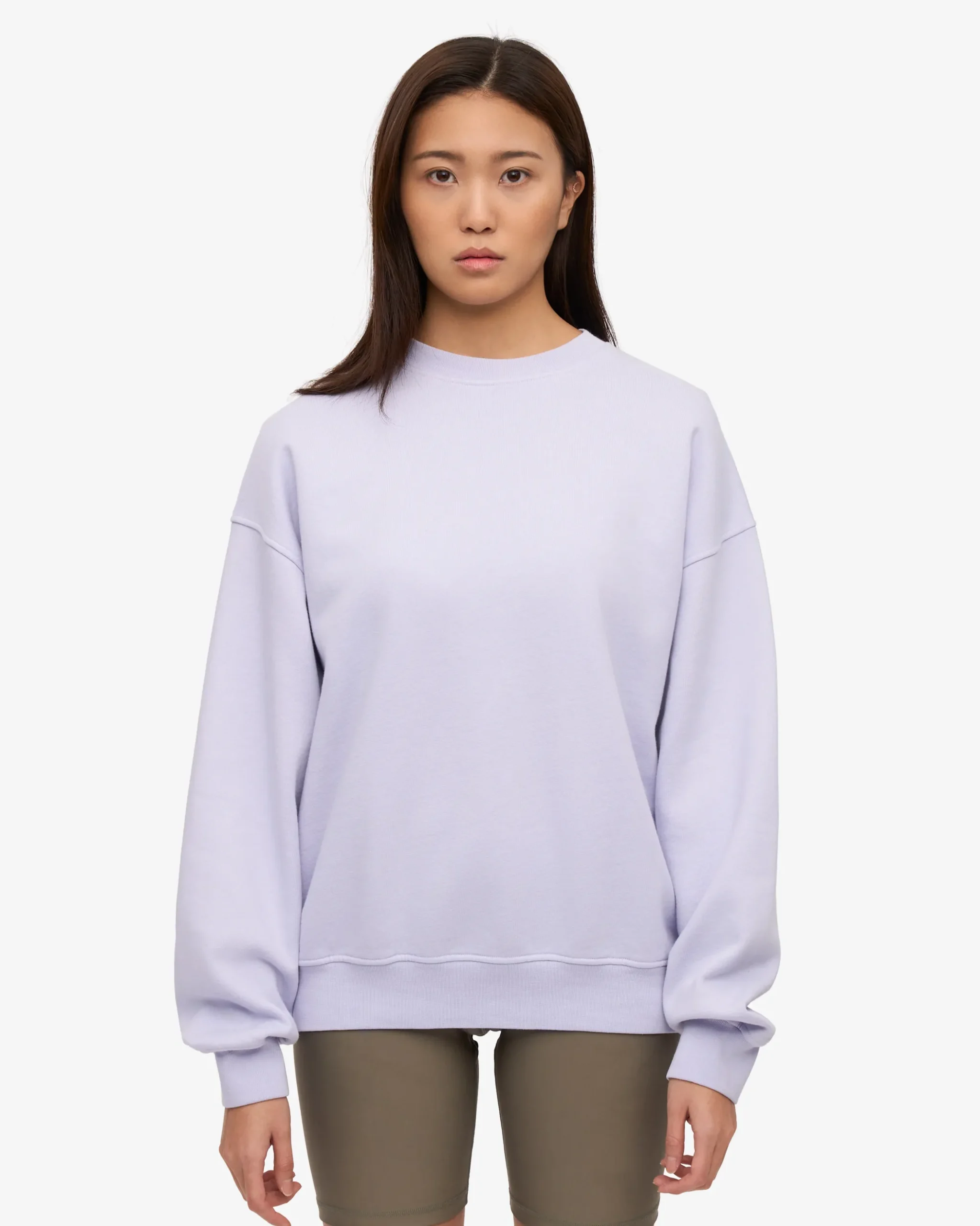 Organic Relaxed Sweatsuit - Soft Lavender