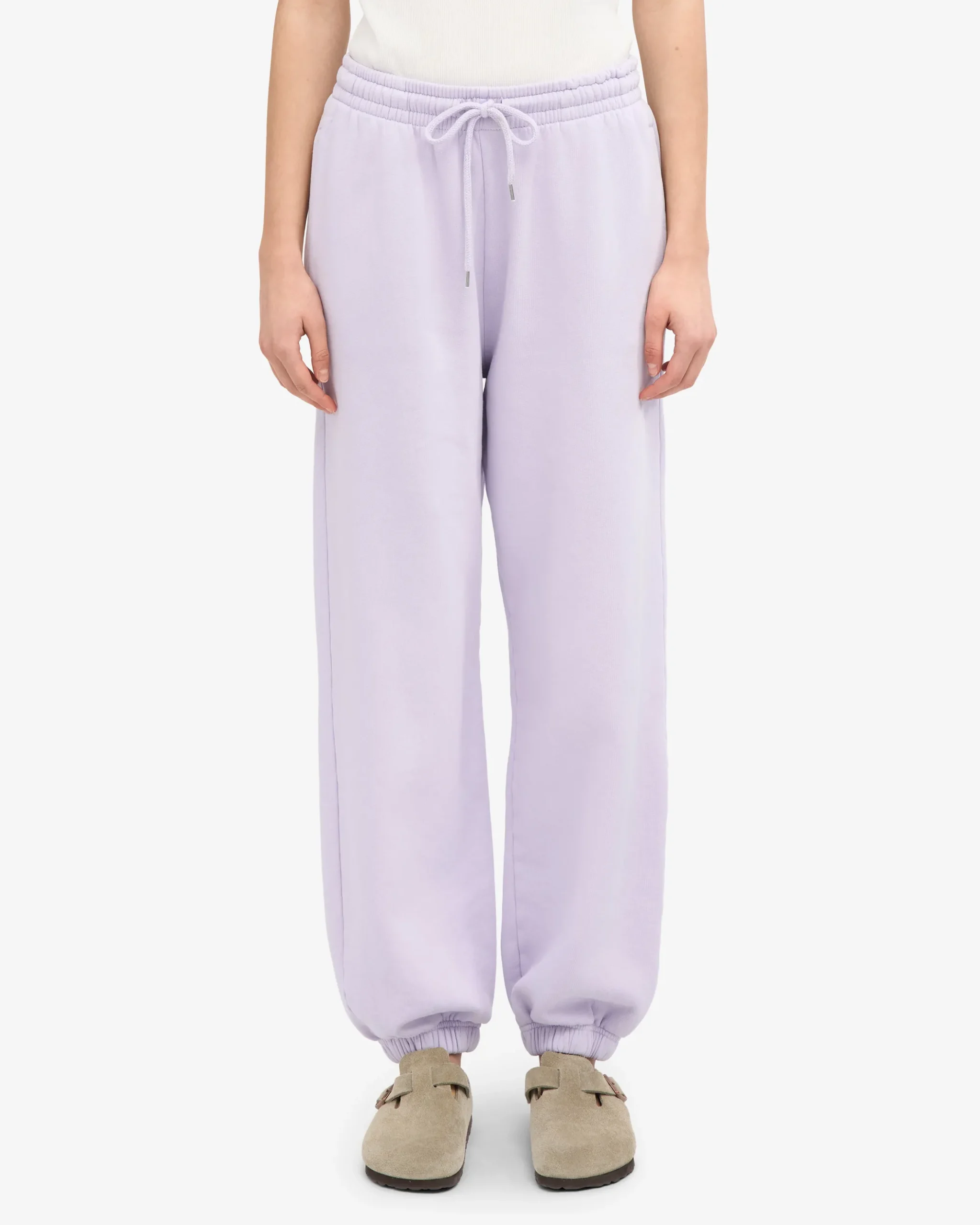 Organic Relaxed Sweatsuit - Soft Lavender