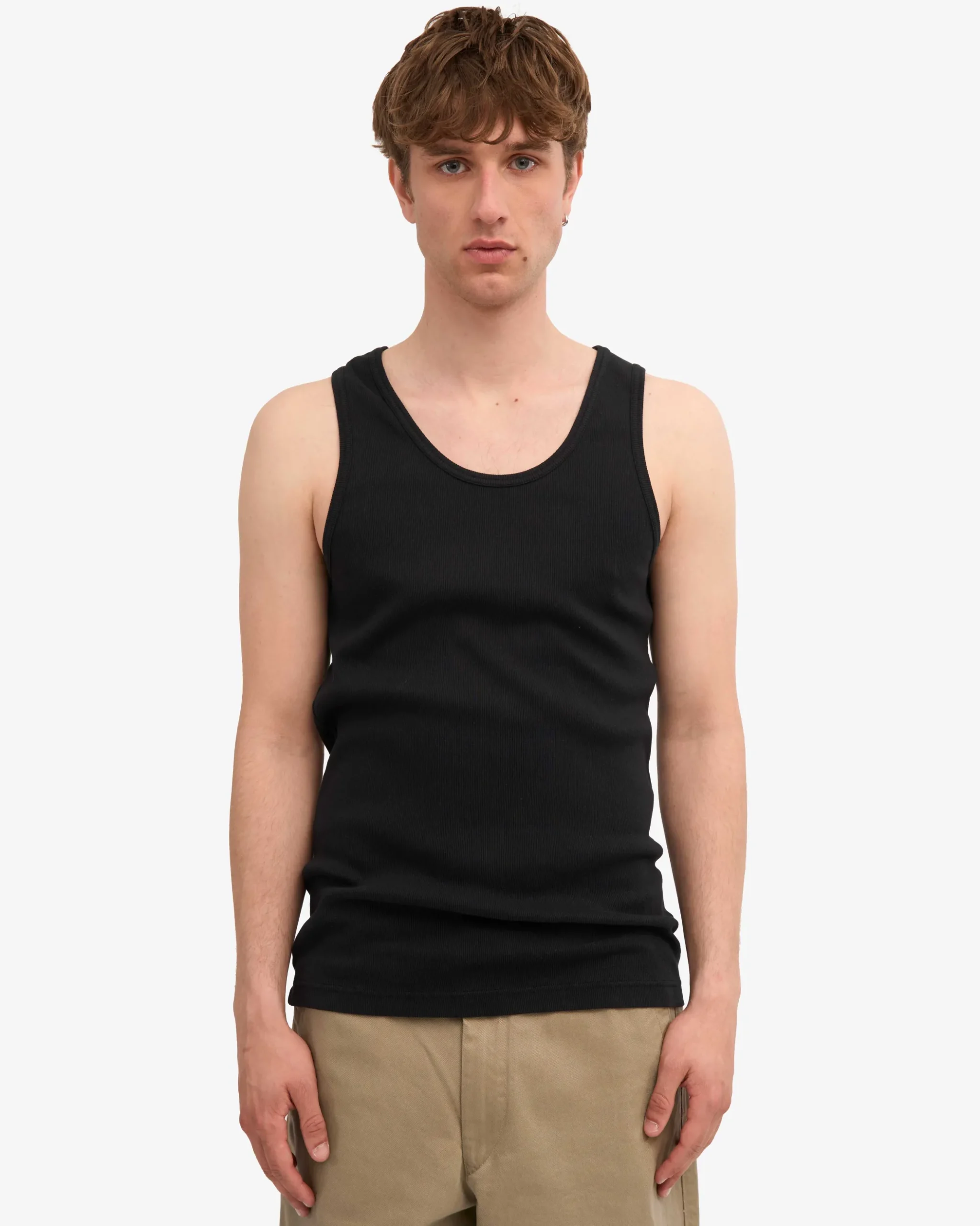 Organic Rib Tank Top - Mixed 01 (3-Pack)