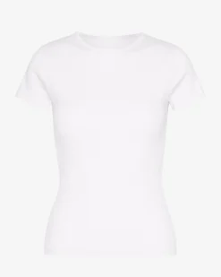 Organic Rib T-Shirt - Optical White