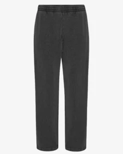 Organic Straight Leg Sweatpants - Faded Black