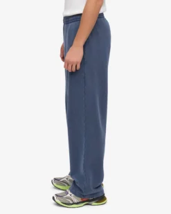 Organic Straight Leg Sweatpants - Neptune Blue