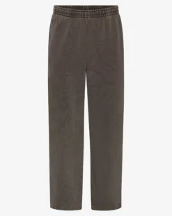 Organic Straight Leg Sweatpants - Faded Mud