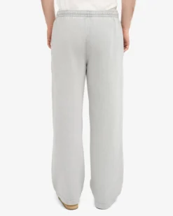 Organic Straight Leg Sweatpants - Faded Grey