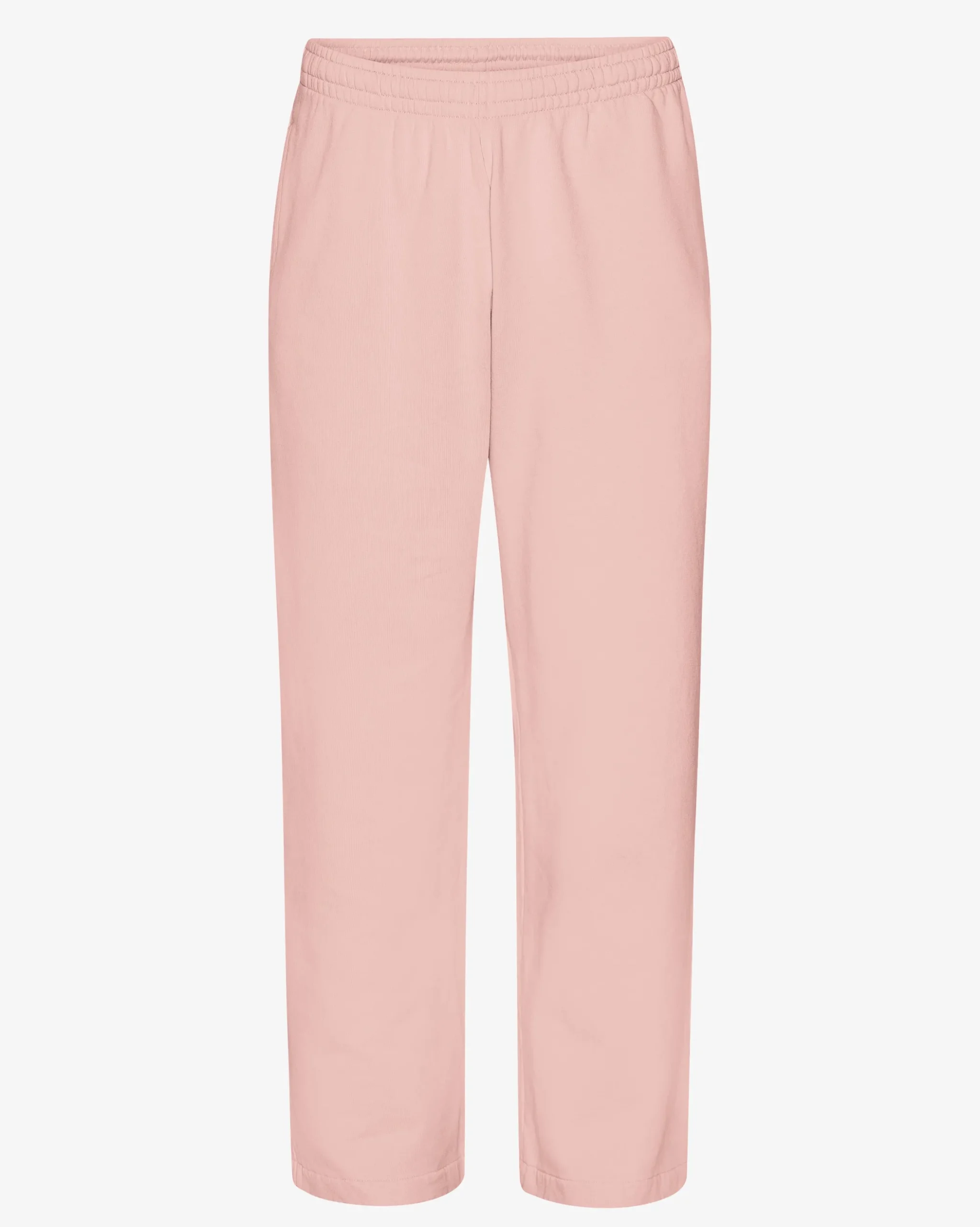 Organic Straight Leg Sweatpants - Faded Pink