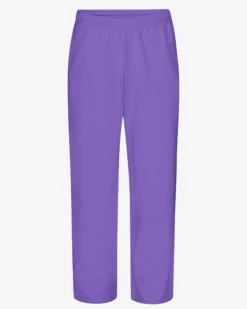 Organic Straight Leg Sweatpants - Ultra Violet