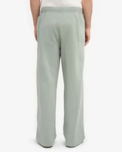 Organic Straight Leg Sweatpants - Steel Blue