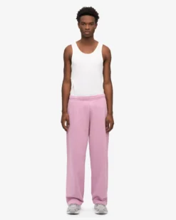 Organic Straight Leg Sweatpants - Cherry Blossom