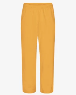 Organic Straight Leg Sweatpants - Burned Yellow