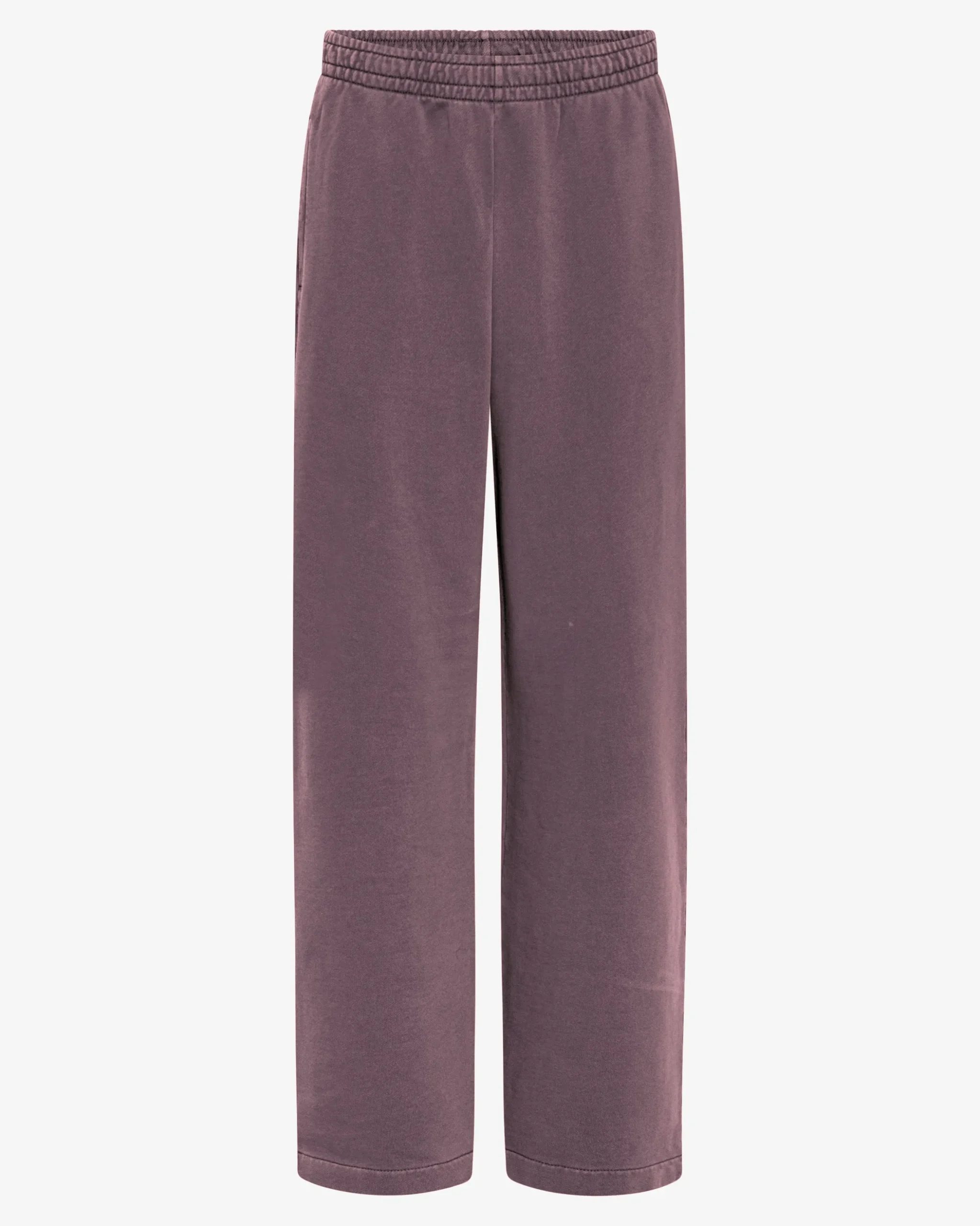 Organic Straight Leg Sweatpants - Faded Grape