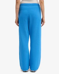 Organic Straight Leg Sweatpants - Pacific Blue