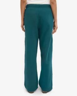 Organic Straight Leg Sweatpants - Ocean Green