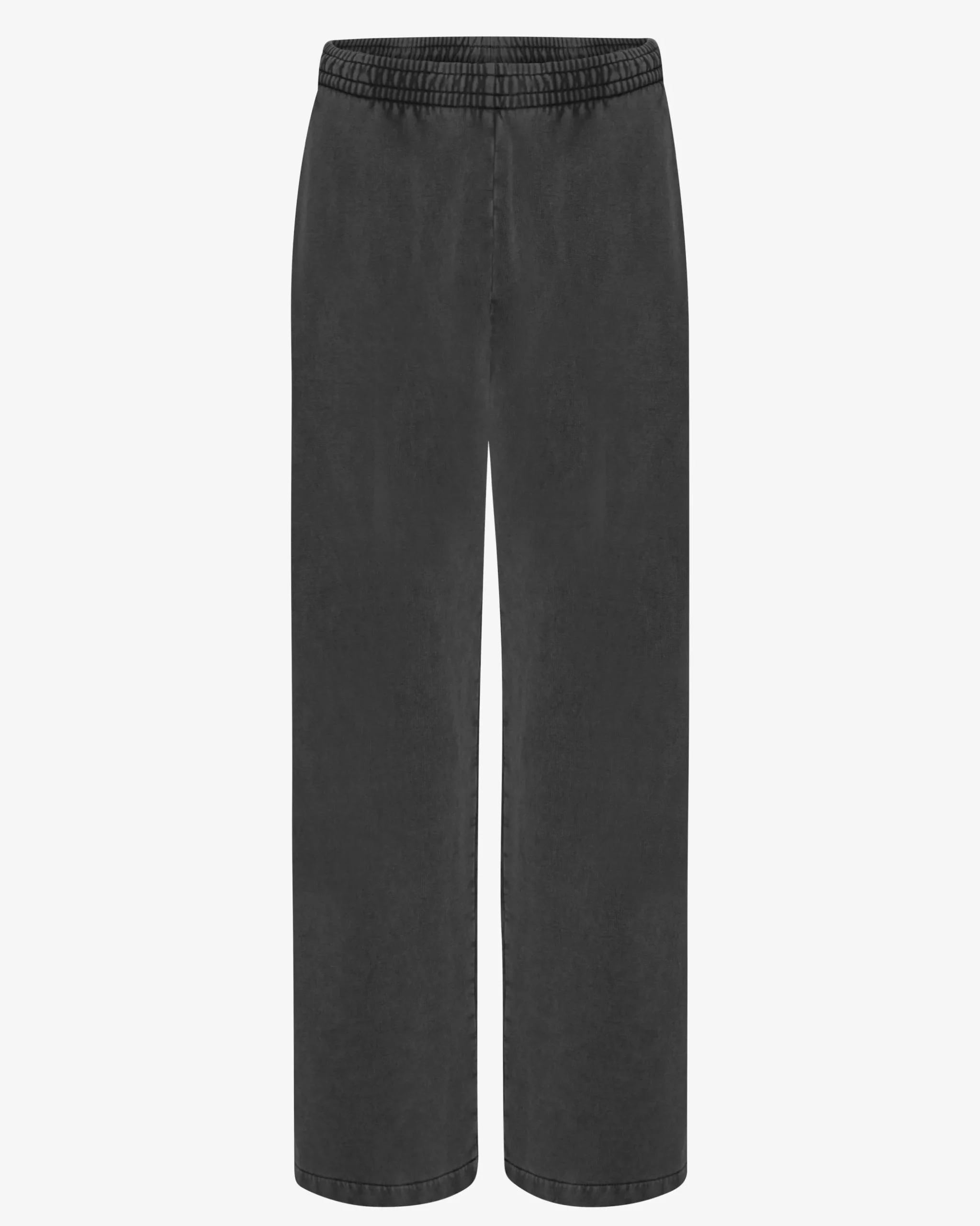 Organic Straight Leg Sweatpants - Faded Black