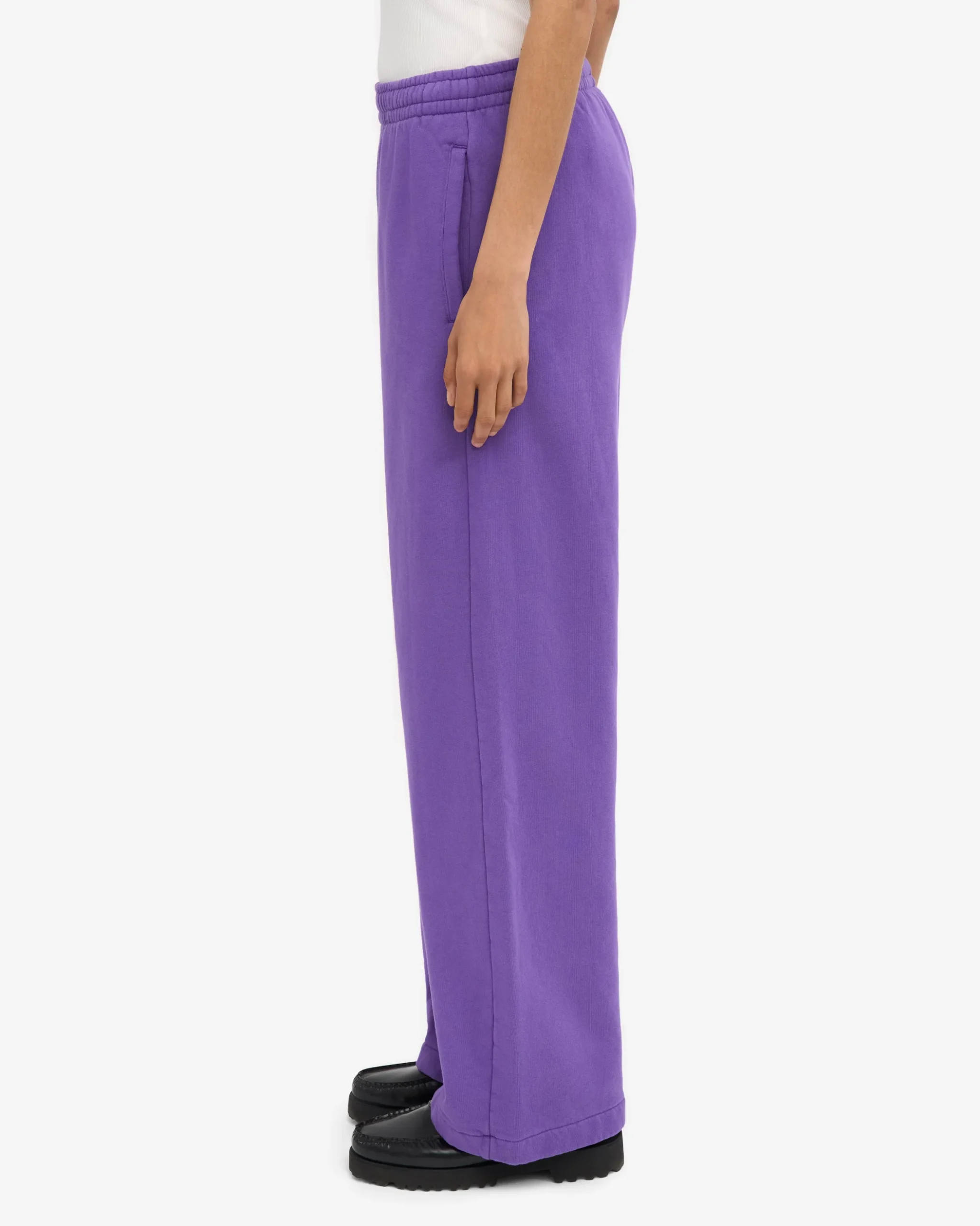 Organic Straight Leg Sweatpants - Ultra Violet