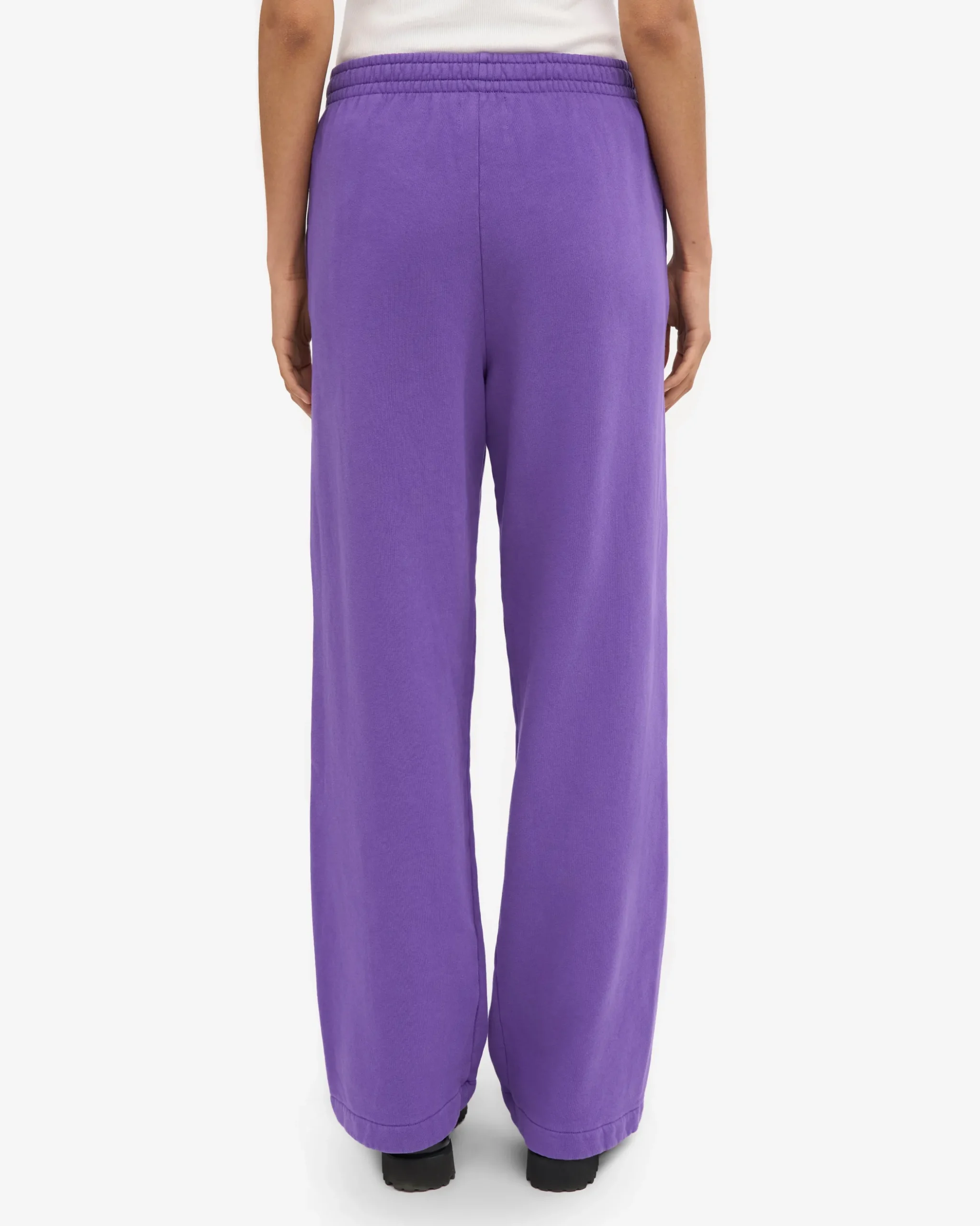Organic Straight Leg Sweatpants - Ultra Violet