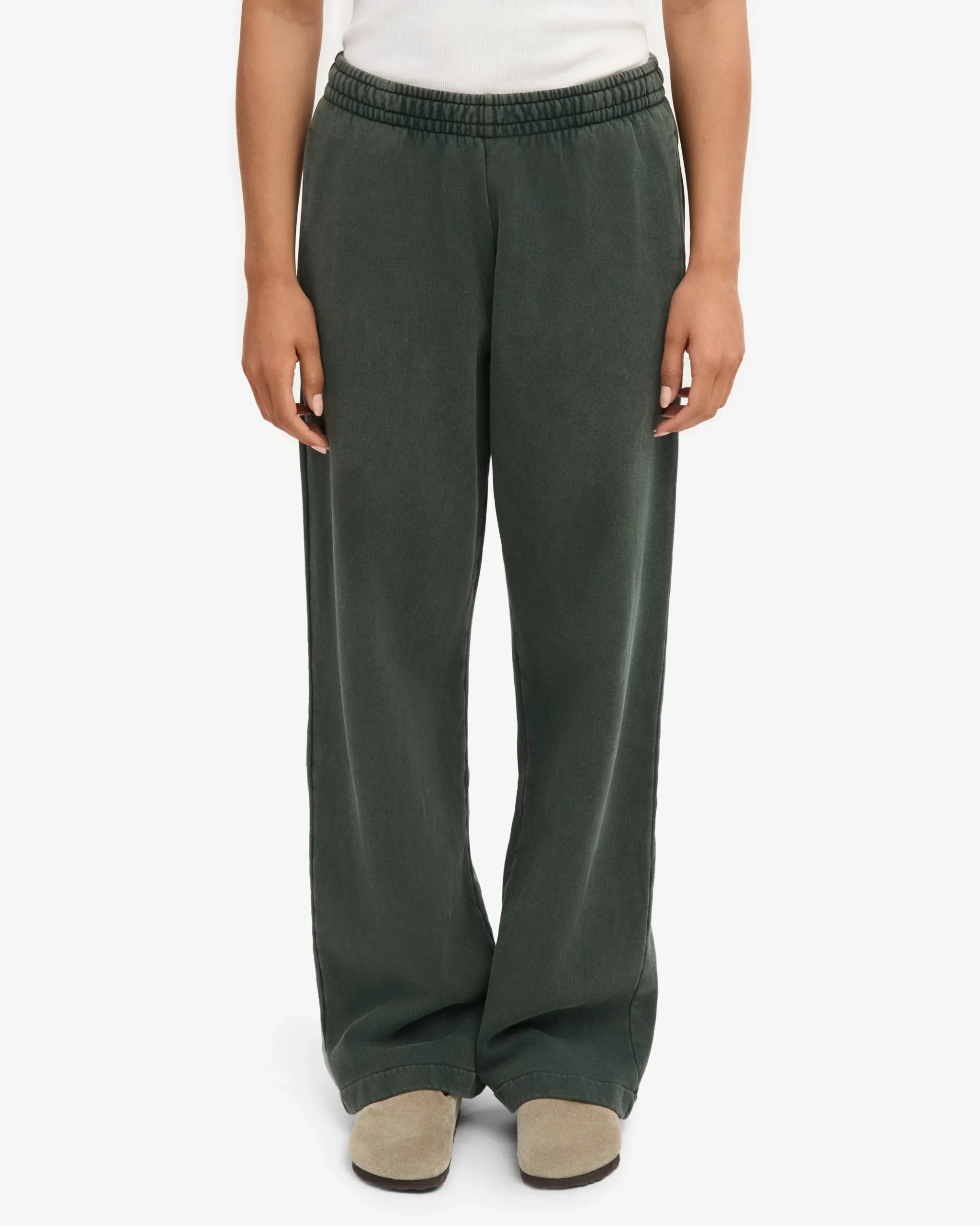 Organic Straight Leg Sweatpants - Midnight Forest