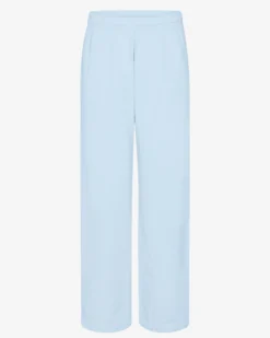 Organic Straight Leg Sweatpants - Polar Blue