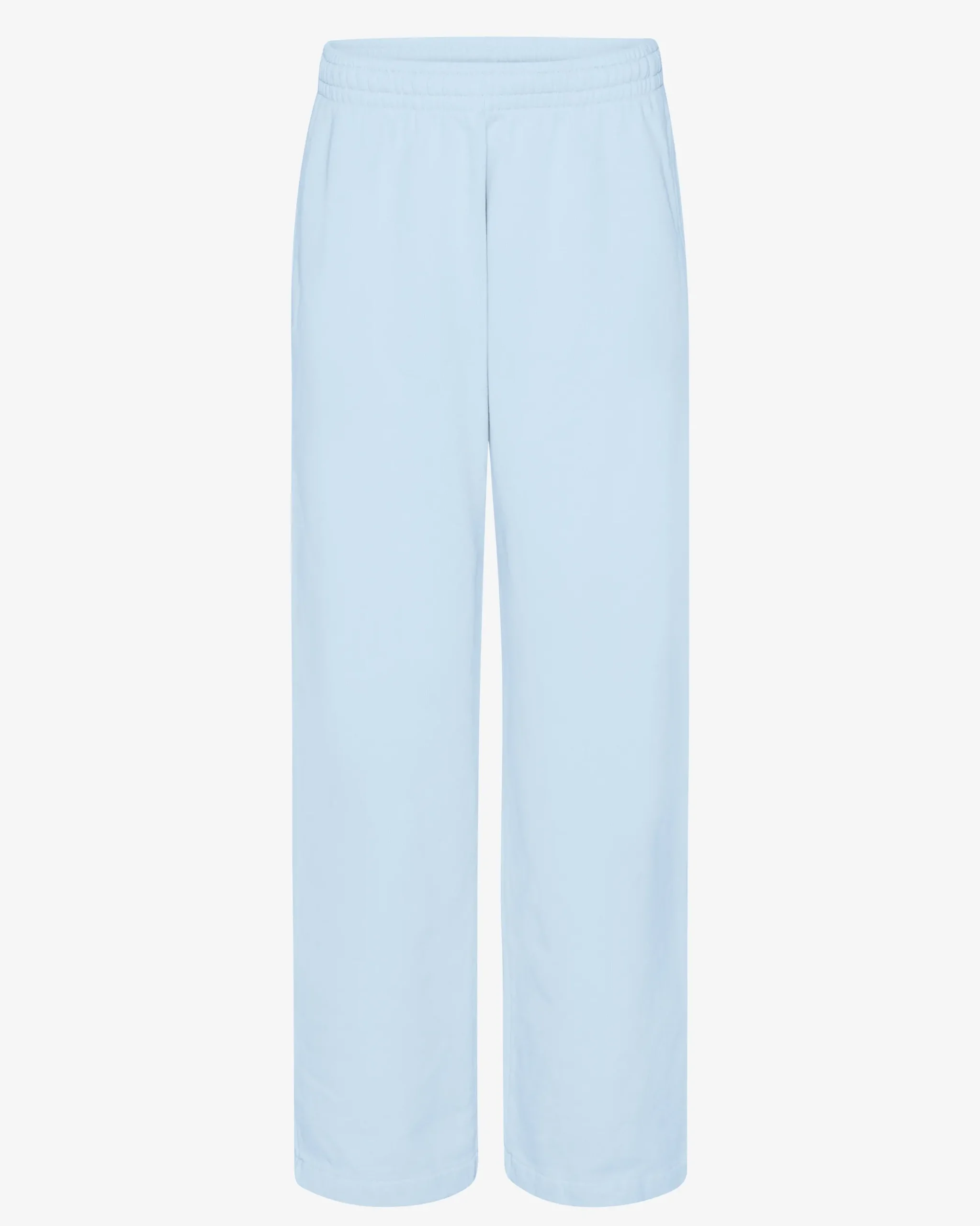 Organic Straight Leg Sweatpants - Polar Blue
