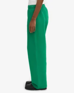 Organic Straight Leg Sweatpants - Kelly Green