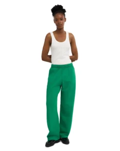Organic Straight Leg Sweatpants - Kelly Green