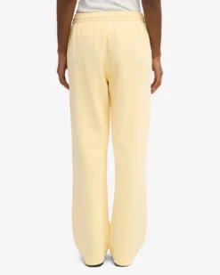 Organic Straight Leg Sweatpants - Soft Yellow