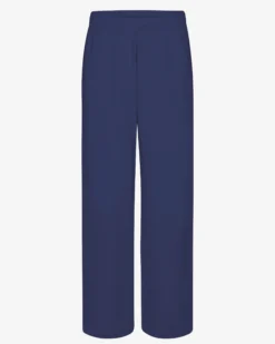 Organic Straight Leg Sweatpants - Marine Blue
