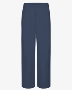 Organic Straight Leg Sweatpants - Petrol Blue