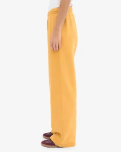 Organic Straight Leg Sweatpants - Burned Yellow