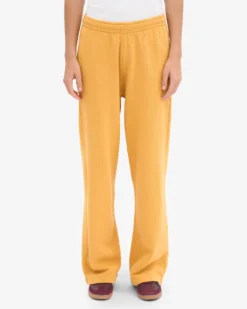 Organic Straight Leg Sweatpants - Burned Yellow
