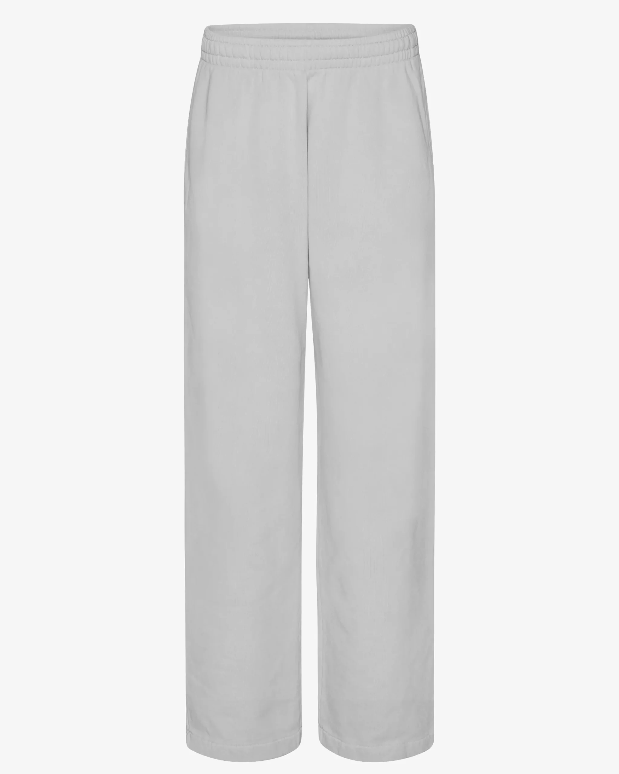 Organic Straight Leg Sweatpants - Faded Grey