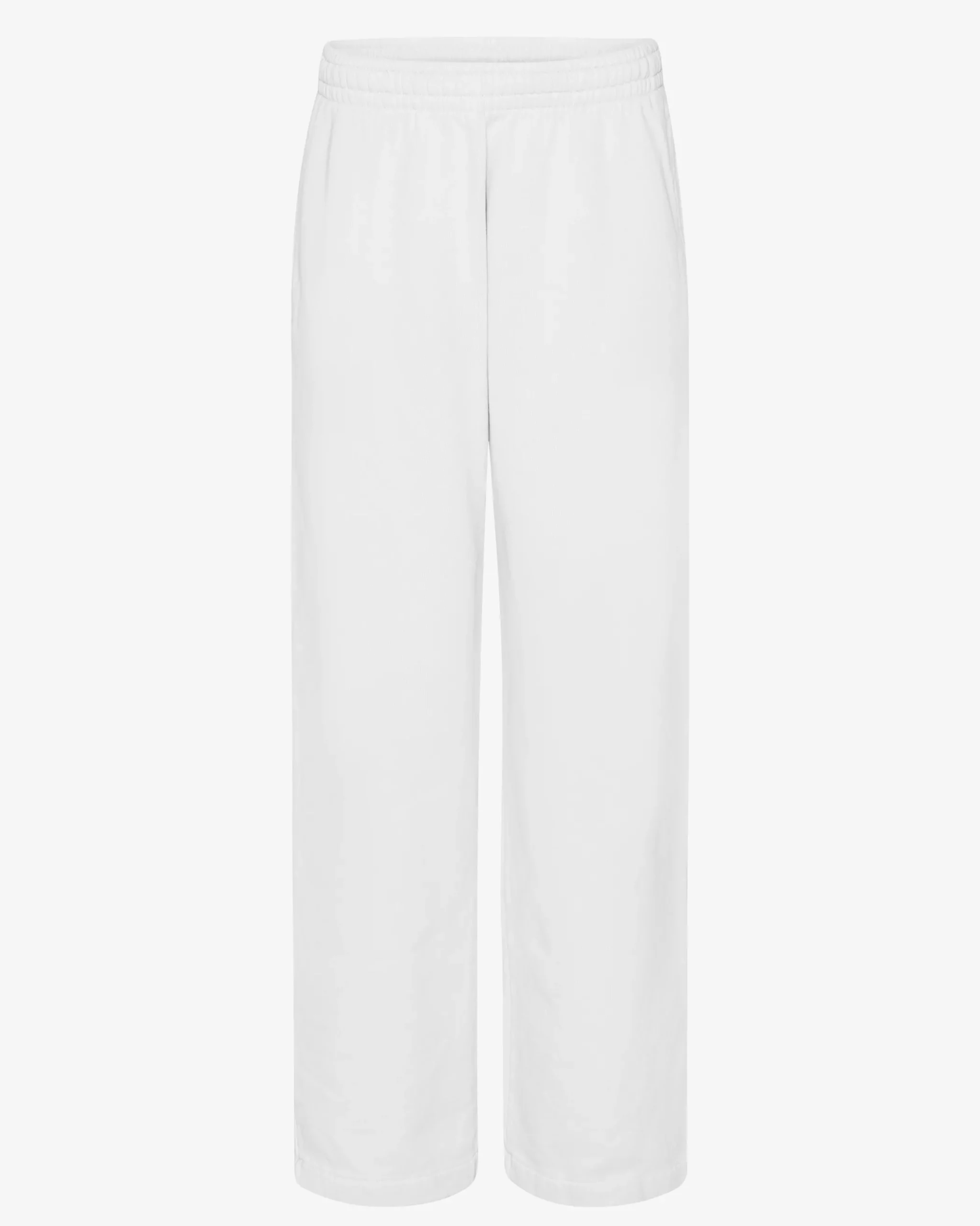 Organic Straight Leg Sweatpants - Optical White