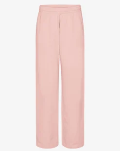 Organic Straight Leg Sweatpants - Faded Pink