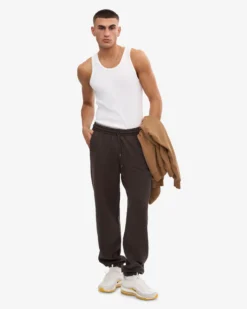 Organic Sweatpants - Coffee Brown