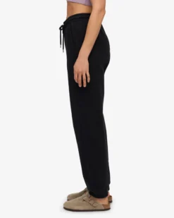 Organic Sweatpants - Deep Black
