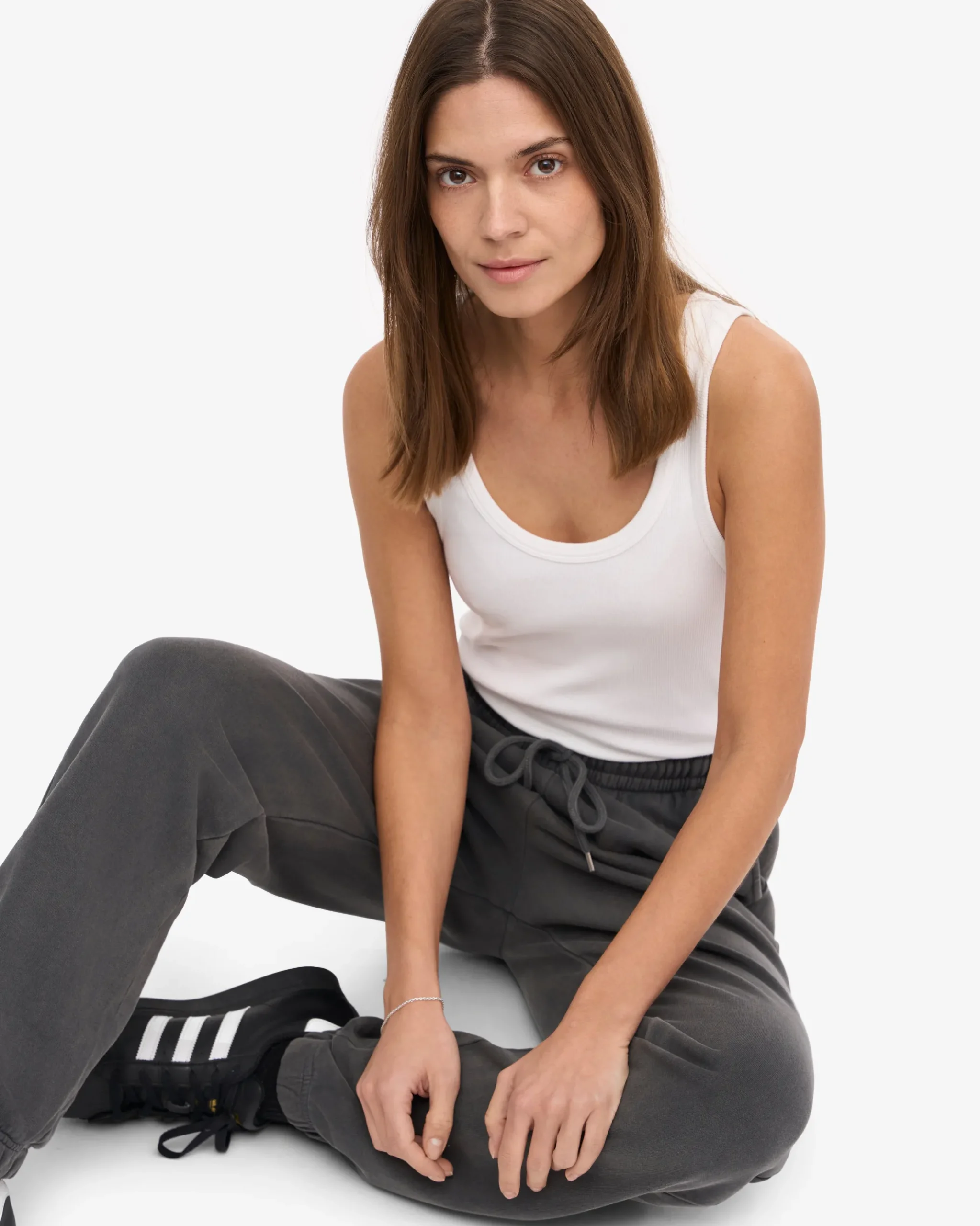 Organic Sweatpants - Faded Black