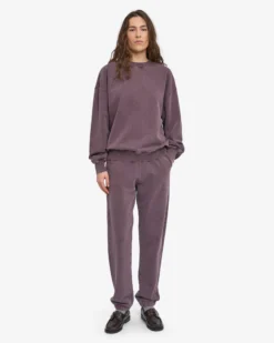 Organic Sweatpants - Faded Grape