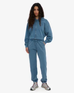 Organic Sweatpants - Faded Indigo
