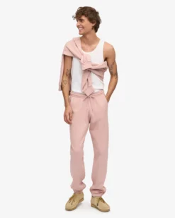 Organic Sweatpants - Faded Pink